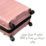 چمدان ماندیرو مدل PP-190-3X مجموعه 3 عددی