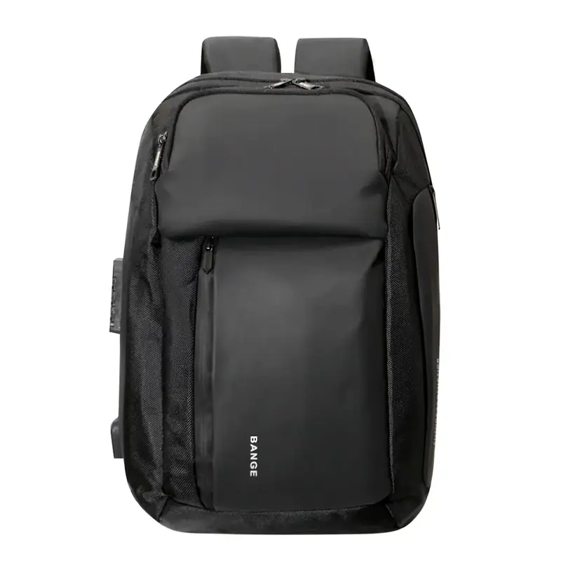bange-ir-7663-black کوله پشتی لپتاپ Bange مدل IR-7663 قفل دار
