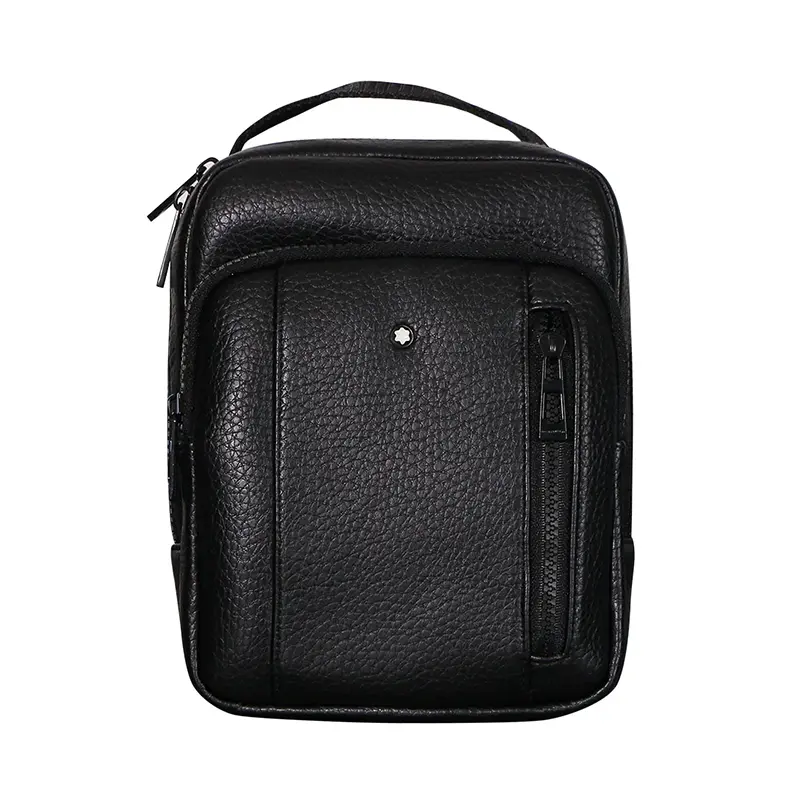 mb-30466-1 کیف رودوشی چرمی Mont Blanc مدل MB30465 سایز بزرگ