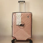 چمدان MR مدل MR-40350-PK سایز کوچک به همراه چمدان لوازم آرایشی