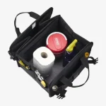 فضای داخلی نظم دهنده وسایل خودرو KULE مدل KL-6510 در رنگ مشکی