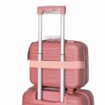 چمدان Rapido مدل R-40371-SX سایز کوچک به همراه چمدان لوازم آرایشی