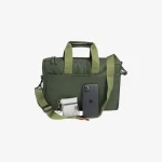 کیف دستی لپ تاپ ۱۳.۳ اینچی KULE مدل KL-1328 در رنگ سبز زیتونی