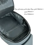 کوله پشتی لپتاپ President مدل Mario